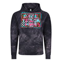 Cloud Black race track mom Vintage Hoodie - AdoDesignShop