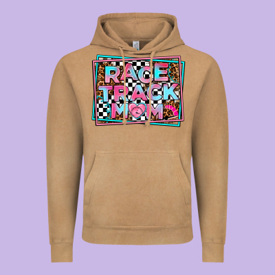 Race Track Mom Vintage Hoodie Designed By Adodesignshop