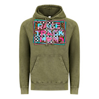Vintage Olive race track mom Vintage Hoodie - AdoDesignShop