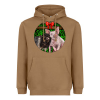 Toasted Coconut christmas pig Heavyweight Hoodie - LillyAllenDesigns