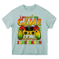 Arona i paused my game celebrate juneteenth Heavy Core Tee - texasbilliewilder