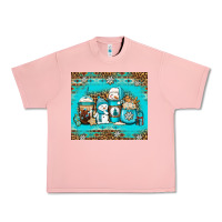 Salmon winter snowman coffee Urban Heavy Tee - Jasminsmagicworld