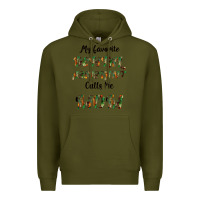 Army Green My Favorite Dental Assistant Calls Me Mom Premium Hoodie - Bettercallsaul
