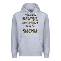 Heather Grey My Favorite Dental Assistant Calls Me Mom Premium Hoodie - Bettercallsaul