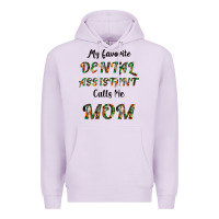 Lilac My Favorite Dental Assistant Calls Me Mom Premium Hoodie - Bettercallsaul