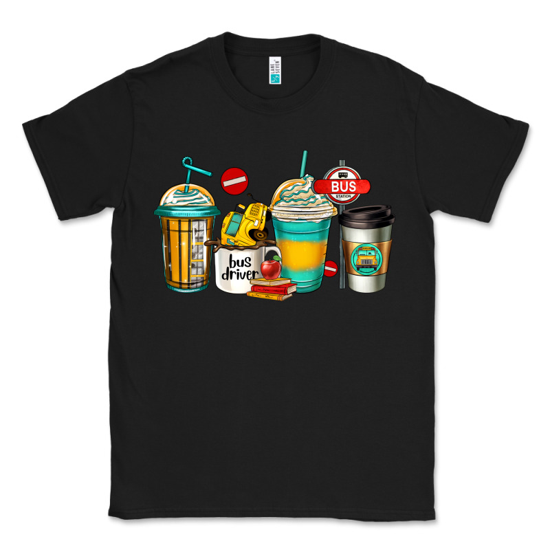 School Bus Driver Coffee Cups Classic Tee by Jasminsmagicworld | Teevron
