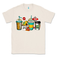 Natural school bus driver coffee cups Classic Tee - Jasminsmagicworld