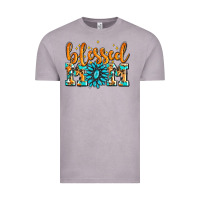 Vintage Zinc blessed mom with gemstone Vintage Tee - AdoDesignShop