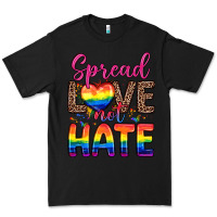 Black spread love not hate Premium Tee - Zillion Design Studio