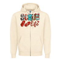 Sandshell scrub life Zipper Hoodie - NancyCooperArtShop