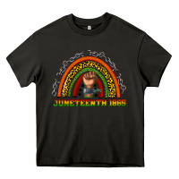 Asphalt juneteenth 1865 rainbow Heavy Core Tee - texasbilliewilder