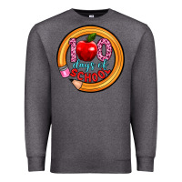 Charcoal Heather 100 days of school Premium Sweatshirt - Artiststas