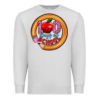 Dove Grey 100 days of school Premium Sweatshirt - Artiststas