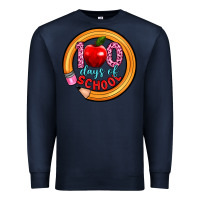 Navy 100 days of school Premium Sweatshirt - Artiststas