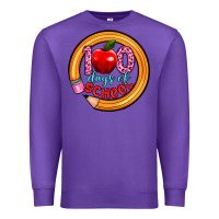 Purple 100 days of school Premium Sweatshirt - Artiststas