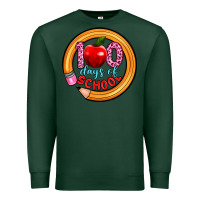 Sports Green 100 days of school Premium Sweatshirt - Artiststas