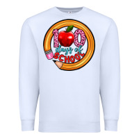 White 100 days of school Premium Sweatshirt - Artiststas