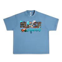 Pebble Blue nurse squad Urban Heavy Tee - BundleAndBundleShop