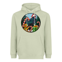Matcha jersey giant rooster christmas Heavyweight Hoodie - LillyAllenDesigns