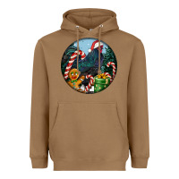 Toasted Coconut jersey giant rooster christmas Heavyweight Hoodie - LillyAllenDesigns