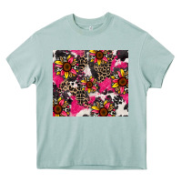 Arona sunflower cowhide Heavy Core Tee - Zillion Design Studio
