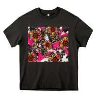 Asphalt sunflower cowhide Heavy Core Tee - Zillion Design Studio