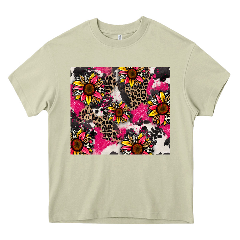 Sunflower Cowhide Heavy Core Tee by Zillion Design Studio | Teevron