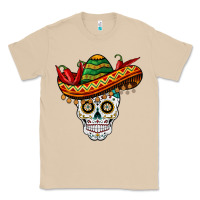 Mushroom cinco de mayo sombrero skull Classic Tee - BarkalooDesign