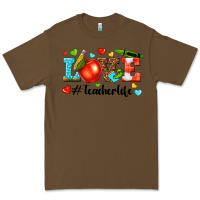 Cacao love teacher life Premium Tee - texasbilliewilder