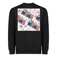 Black american mama seamless pattern Heavyweight Sweatshirt - BundleAndBundleShop