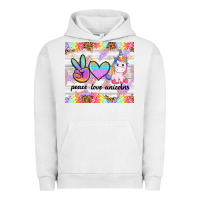 Pigment Lunar Rock peace loeve unicorns Urban Hoodie - CowGirlArtShop