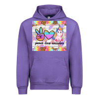 Tulip peace loeve unicorns Urban Hoodie - CowGirlArtShop