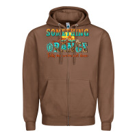 Chestnut something in the orange tells me were not done Zipper Hoodie - NancyCooperArtShop