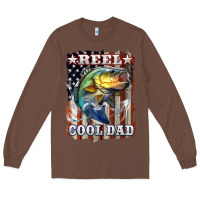 Chestnut Reel Cool Dad Bass Long Sleeve Tee - LillyAllenDesigns
