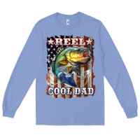 Colony Blue Reel Cool Dad Bass Long Sleeve Tee - LillyAllenDesigns