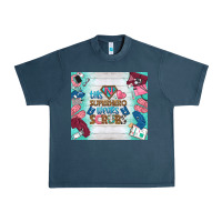 Midnight Navy this superhero wears scrubs tumbler Urban Heavy Tee - BundleAndBundleShop