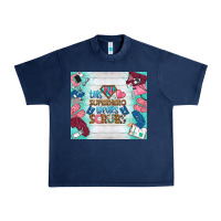 Navy this superhero wears scrubs tumbler Urban Heavy Tee - BundleAndBundleShop