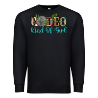 Black rodeo kind of girl Premium Sweatshirt - Artiststas