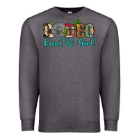 Charcoal Heather rodeo kind of girl Premium Sweatshirt - Artiststas