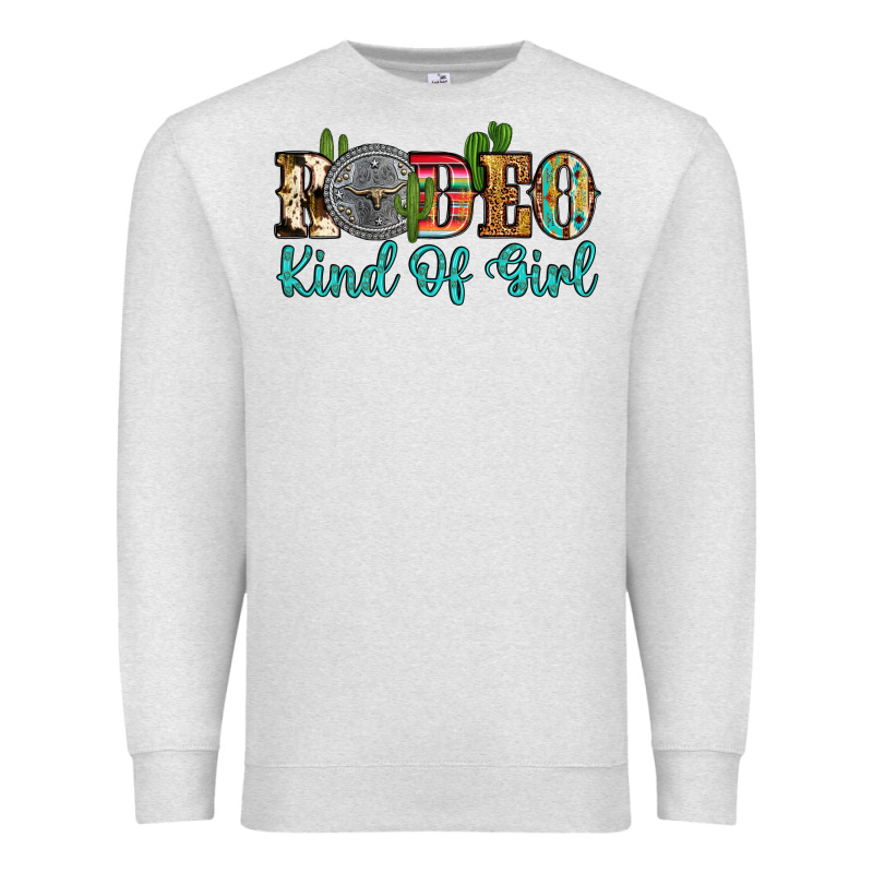 Rodeo Kind Of Girl Premium Sweatshirt by Artiststas | Teevron