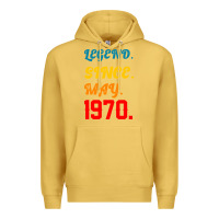 Antique Gold Legend Since May 1970 Premium Hoodie - Bettercallsaul