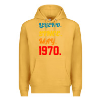 Mustard Legend Since May 1970 Premium Hoodie - Bettercallsaul