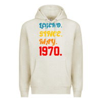 Oatmeal Heather Legend Since May 1970 Premium Hoodie - Bettercallsaul