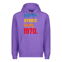 Purple Legend Since May 1970 Premium Hoodie - Bettercallsaul