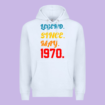 Legend Since May 1970 Premium Hoodie Designed By Bettercallsaul