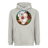 Moon Dust silkie chicken christmas Heavyweight Hoodie - LillyAllenDesigns