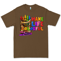 Cacao make life colorful Premium Tee - texasbilliewilder