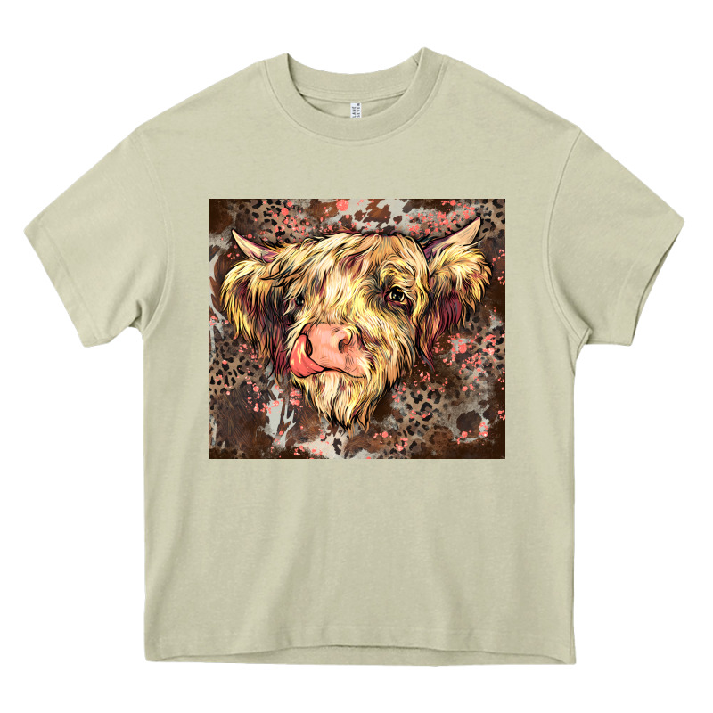 Leopard Cow Heavy Core Tee by Zillion Design Studio | Teevron