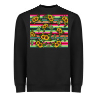 Black sunflower cactus Heavyweight Sweatshirt - JahusDesignShop
