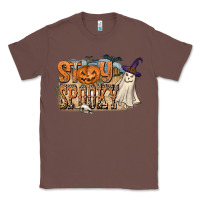 Chestnut Stay Spooky Classic Tee - CowhideDigitalArt